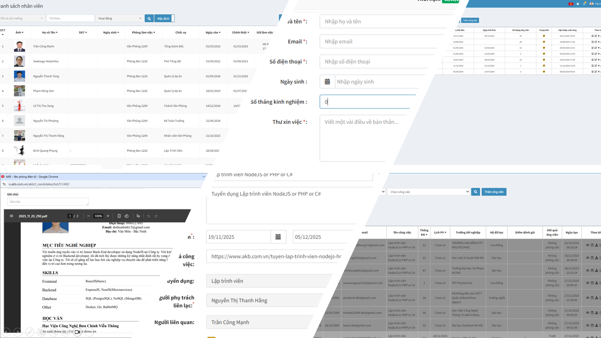 Tuyển dụng nhân sự